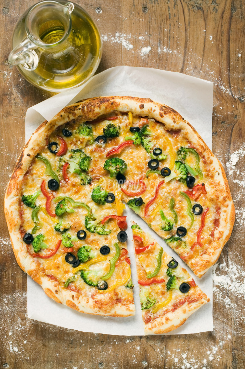 Pizza Verdure mit Brokkoli | preview