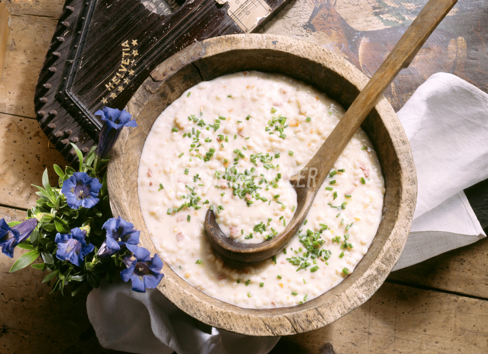 Gerstensuppe mit Bündner Fleisch | preview