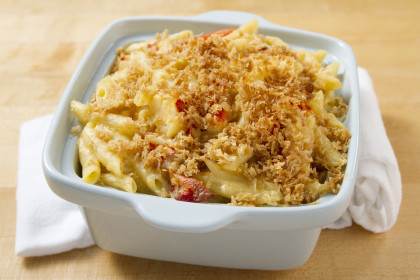 Mac and Cheese mit Hummerfleisch