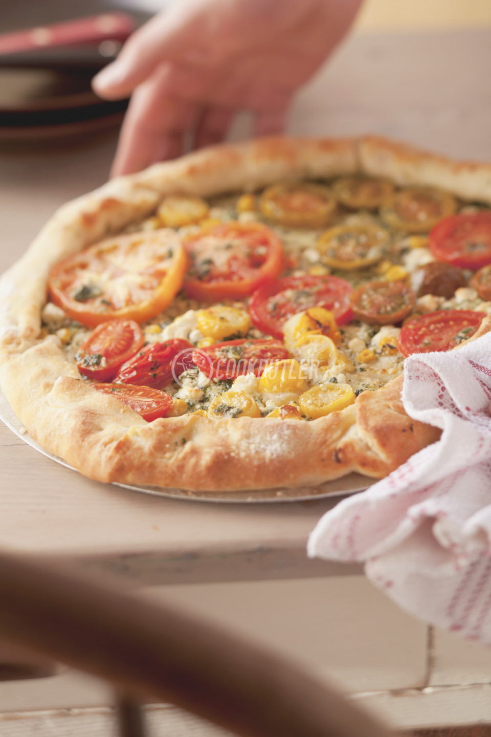 Vegetarische Pizza mit Pistou | preview