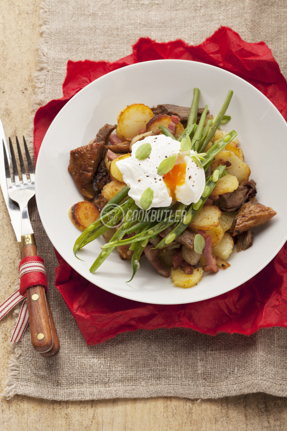 Kartoffelgröstl mit Schweinefleisch | preview