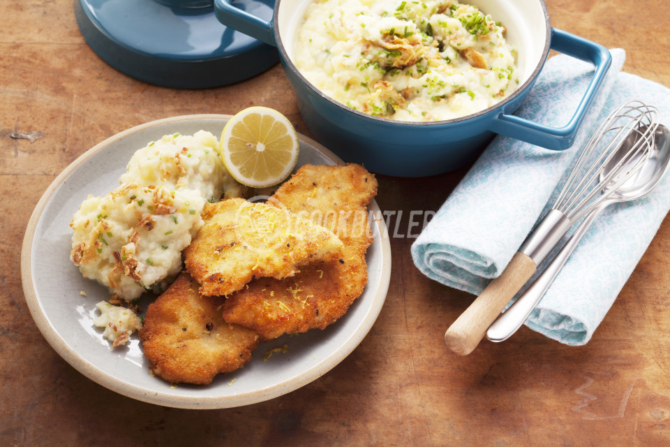 Zitronen-Wiener Schnitzel mit Püree | preview