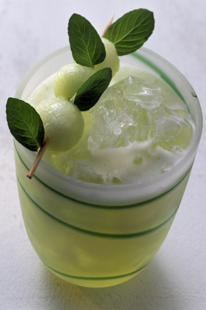 Iced Melon Mocktail