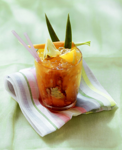 Carrot and Fruit Cocktail
