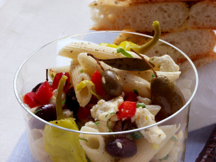 Greek Style Pasta Salad