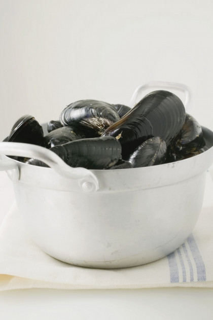 Steamed Mussels in Ale