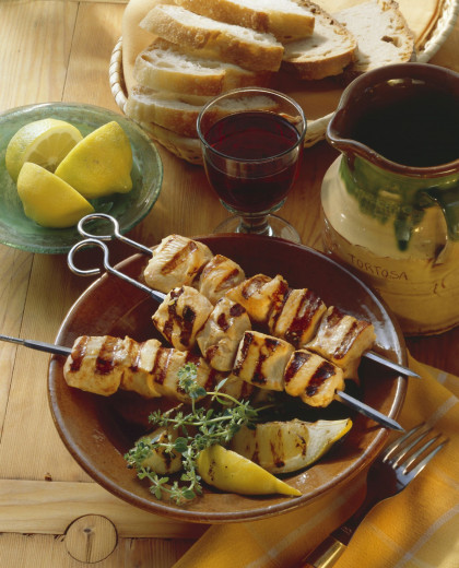 Sweet and Spicy Chicken Skewers
