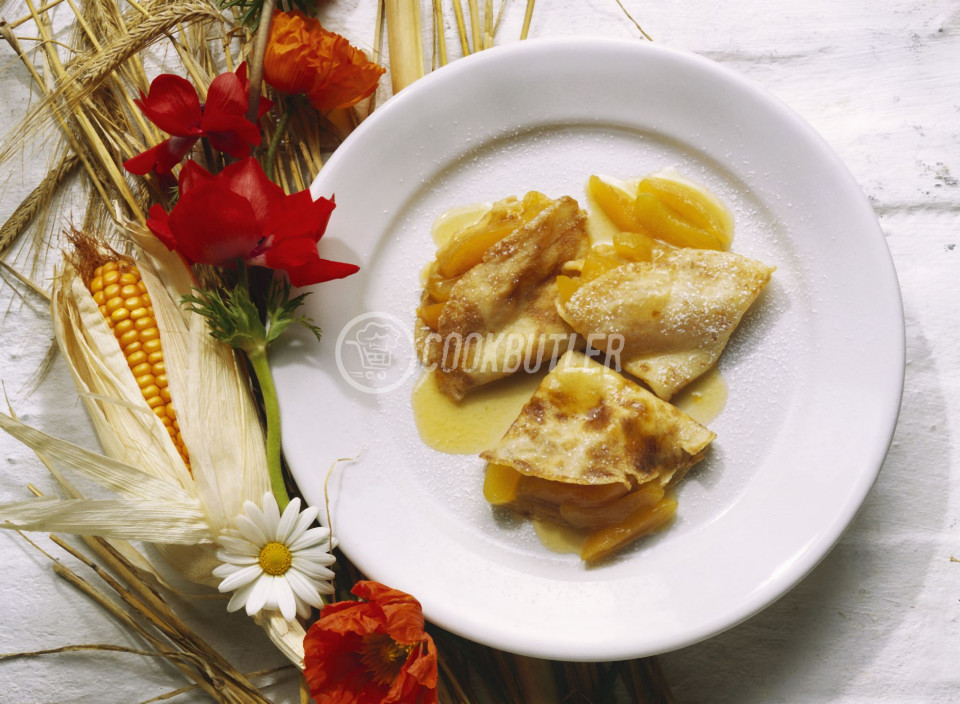 Sweetened Apricot crepes | preview