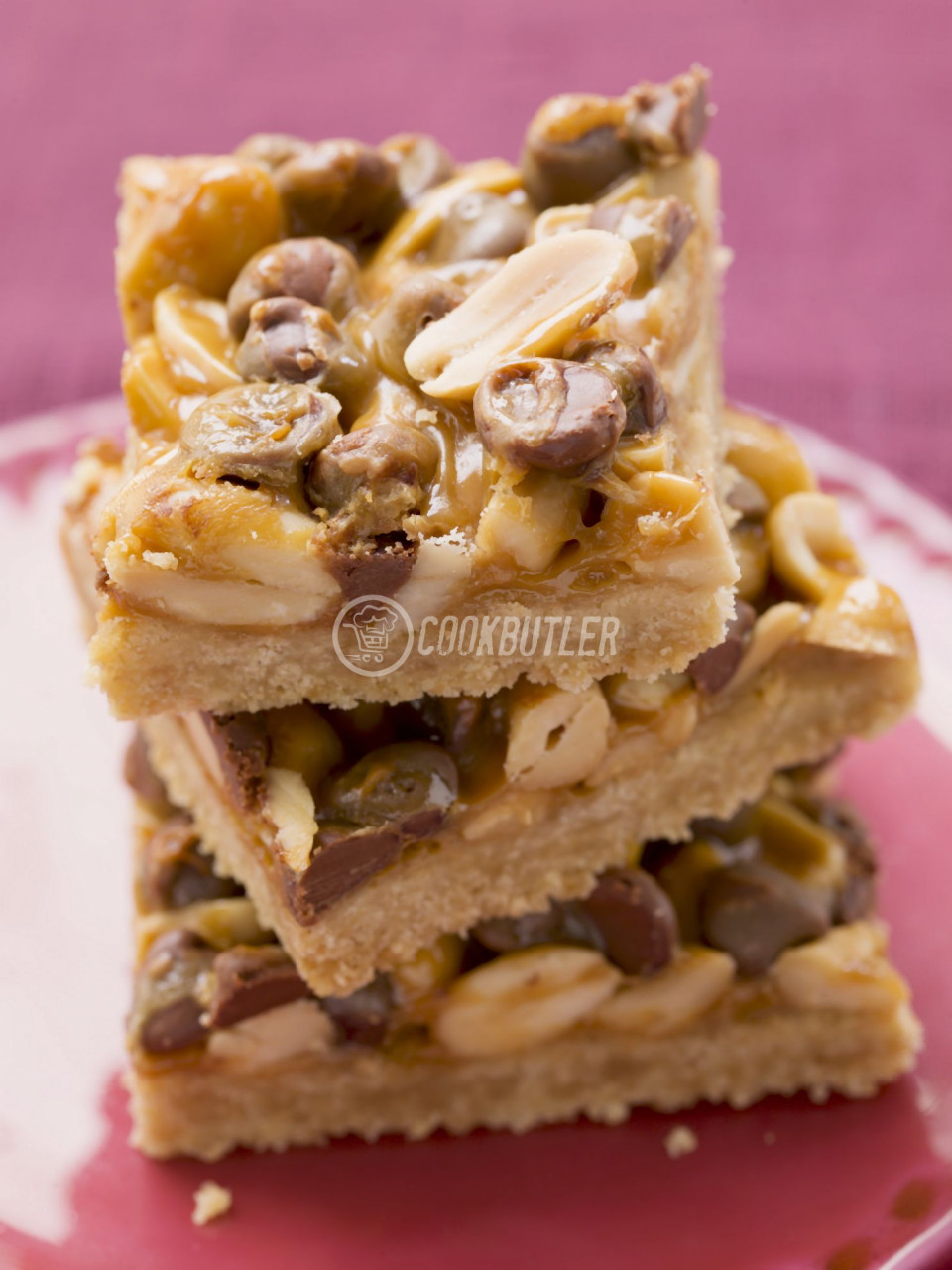 Peanut toffee cookies with chocolate chips | preview