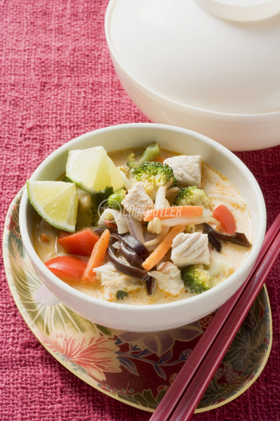 Simple Thai Styled Chicken Soup | preview