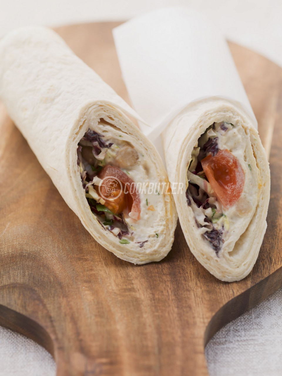 Chickpea Wraps with Tomato | preview