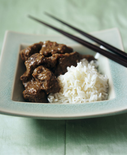 Beef curry with rice (Indonesia)