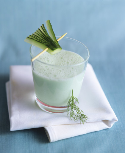 Cucumber and wasabi drink