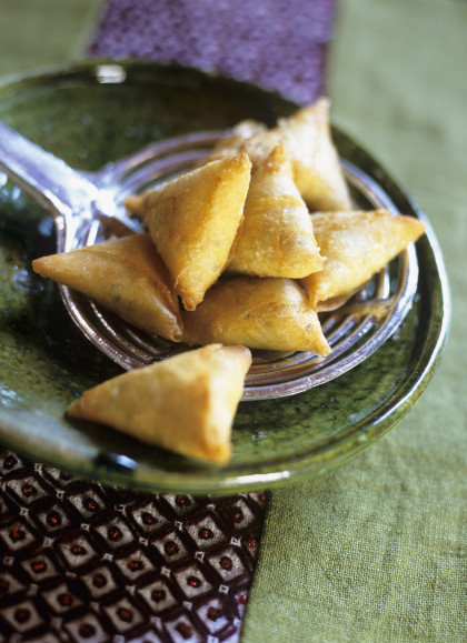 Briouats (Moroccan filled pastries)