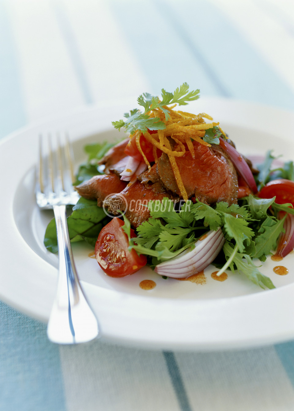 Roast beef salad with coriander | zoom - preview