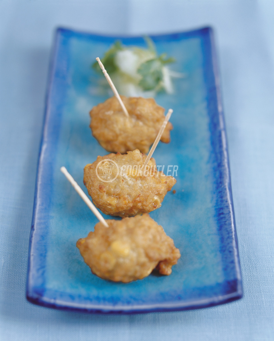 Deep-fried corn fritters (Thailand) | preview