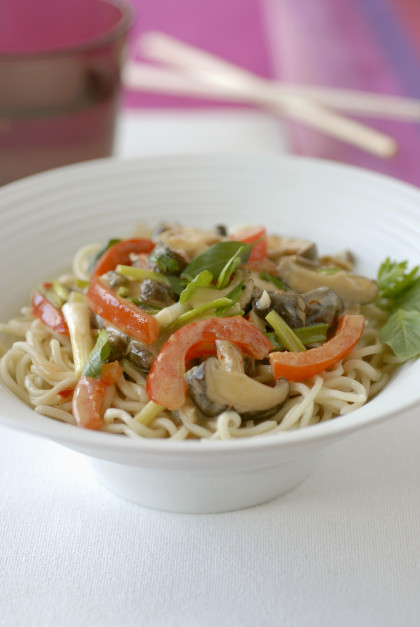 Noodles with vegetables (Thailand)