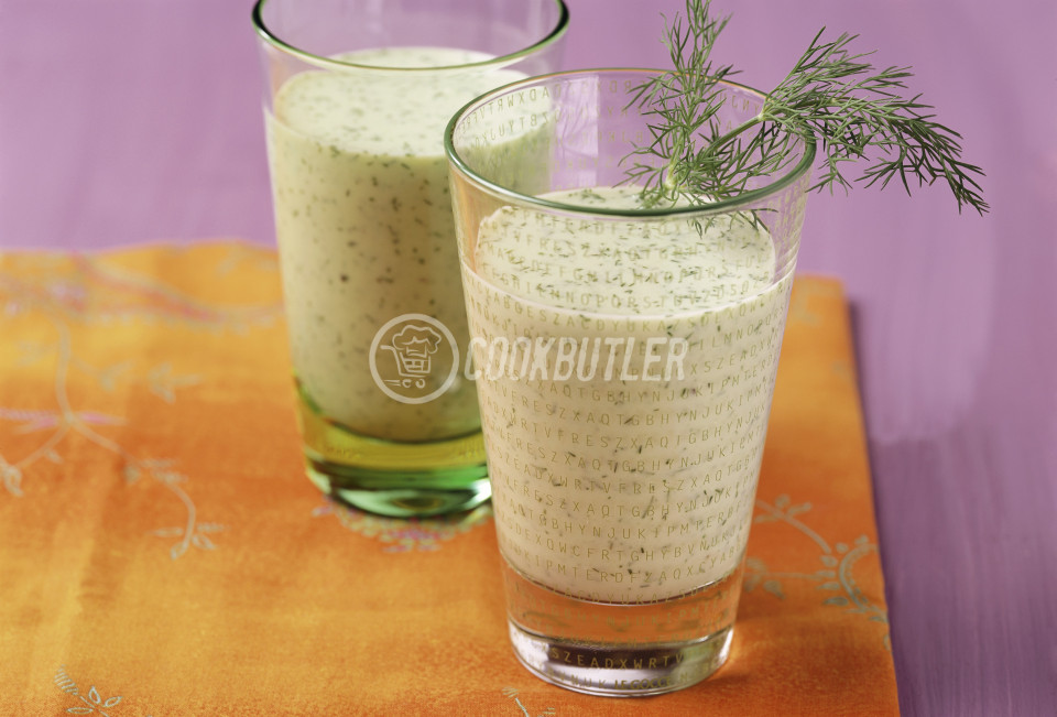Cucumber and kiwi fruit lassi | preview