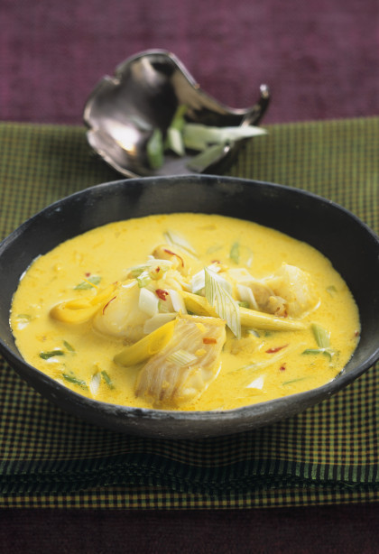 Coconut Curry Fish Soup