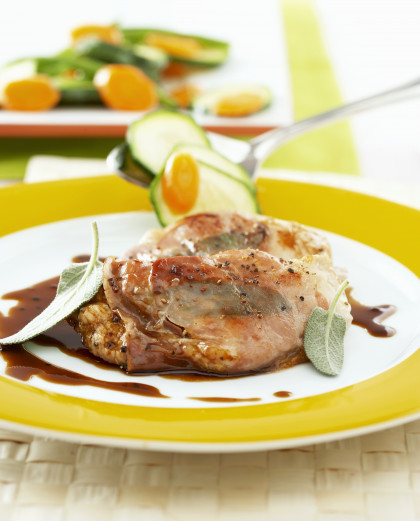 Italian veal escalope with sage