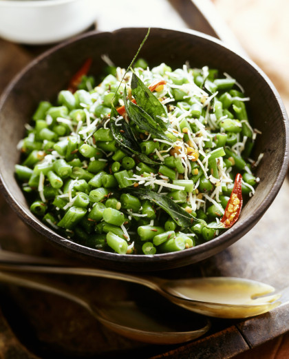 Indian green bean salad