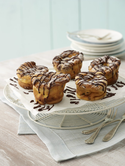 Chocolate Cheesecake Muffins