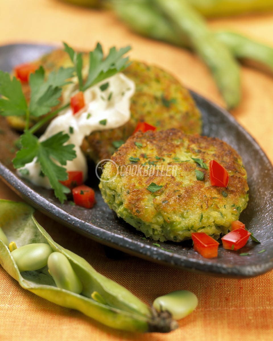 Spicy bean burgers with yogurt | preview