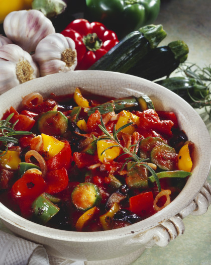 Ratatouille with rosemary