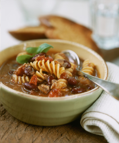 Italian bean and pasta soup