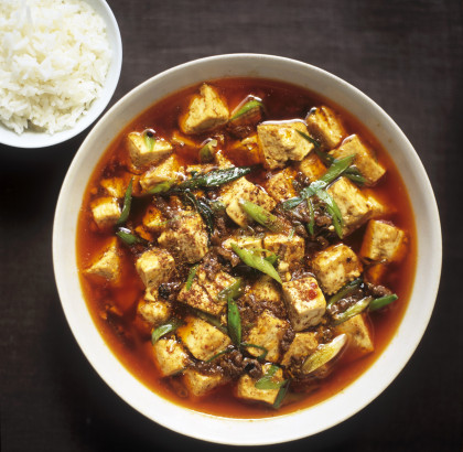 Mapo Doufu (Sichuan tofu and pork)
