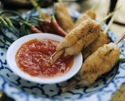 Thai Fish and shrimp rolls
