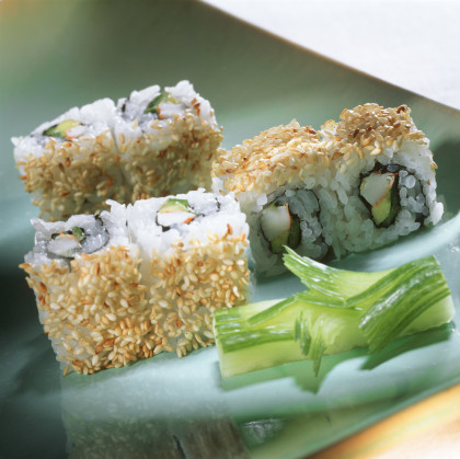 California roll (Ura-maki sushi)