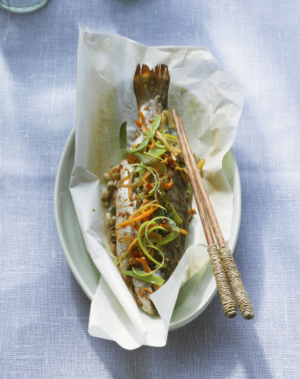 Asian-style trout