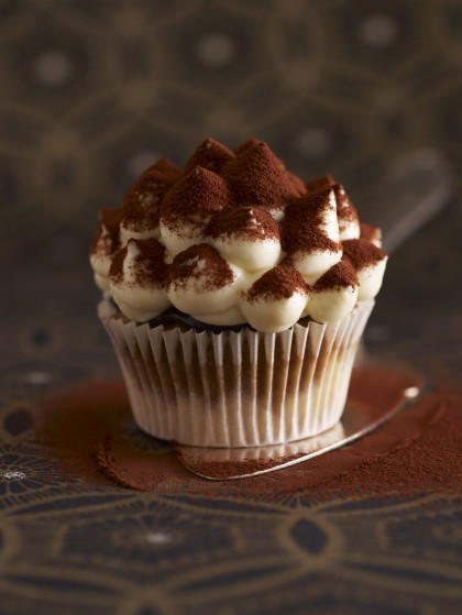 Gluten-free tiramisu cupcake