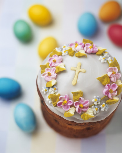 Paska-Traditional Ukrainian Easter cake