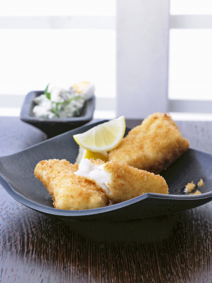 Fish fingers with Asian remoulade