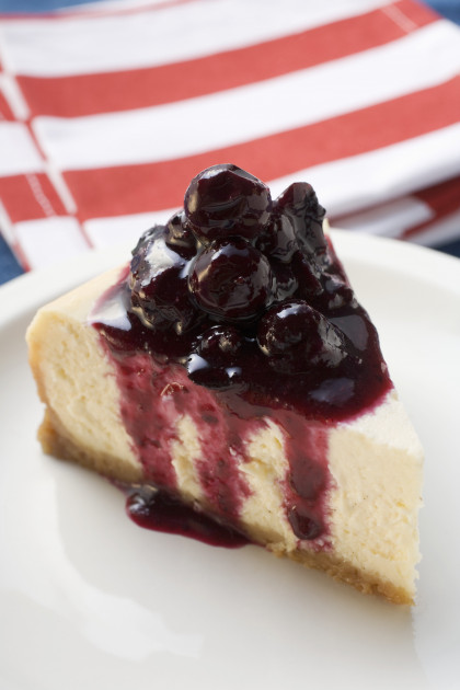 Blueberry cheesecake (USA)