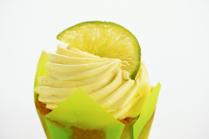 Lime cupcake