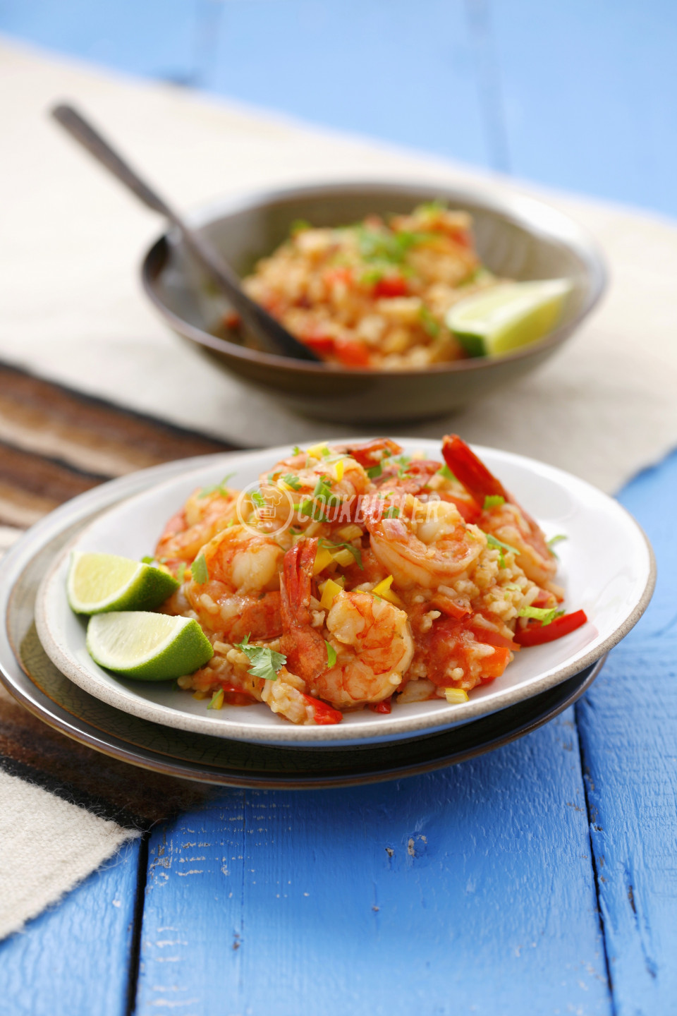 Rice with Prawns, Red Pepper, Chilli and Coriander (Peru) | preview