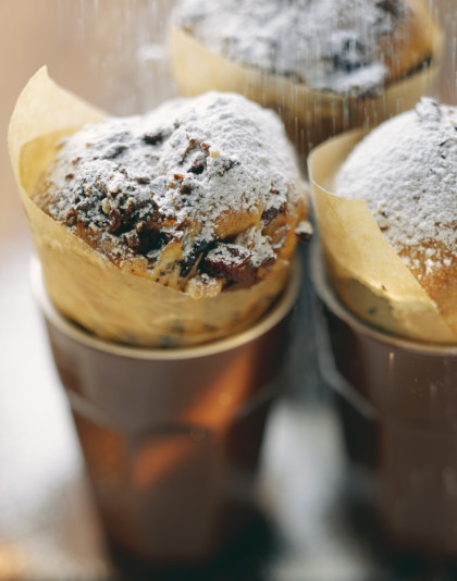 Mini-Panettone with Cranberries