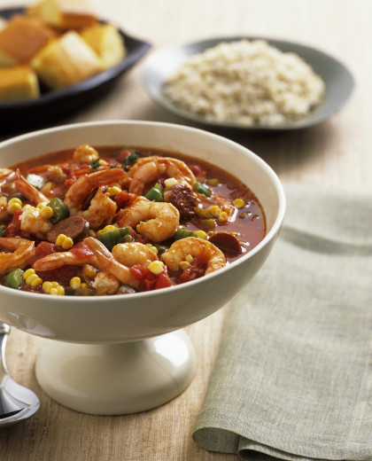 Gumbo (Meat, seafood and vegetable stew, USA)