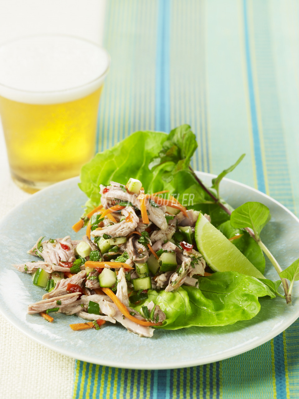 Thai wrap with turkey and a lime & beer dressing | preview