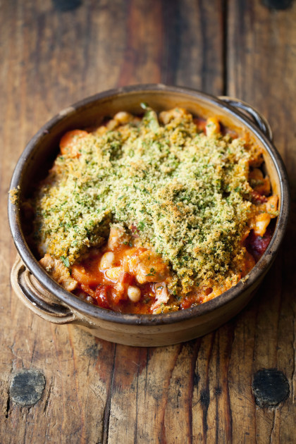 Gluten-free Cassoulet (meat and bean stew)
