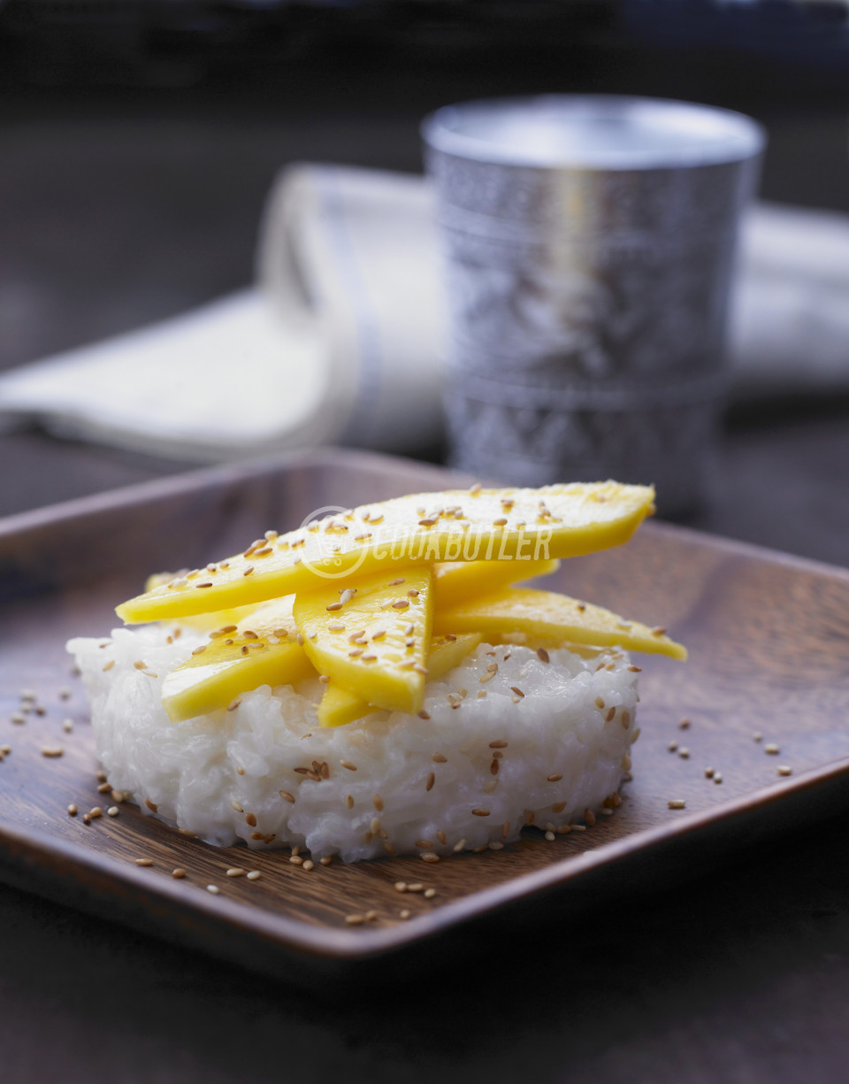 Thai coconut rice with mango | preview