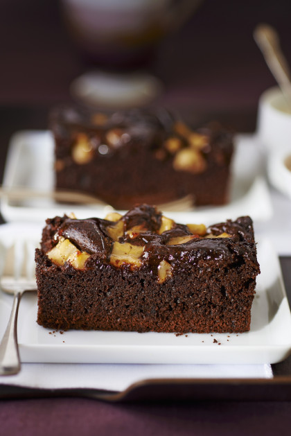 Gluten-free Vegan Chocolate pear cake