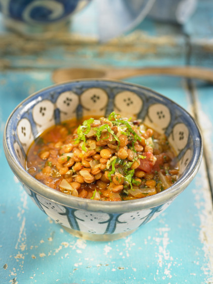 Moroccan-Style Lentils