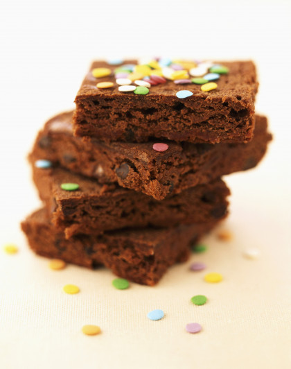Chocolate and ginger brownies