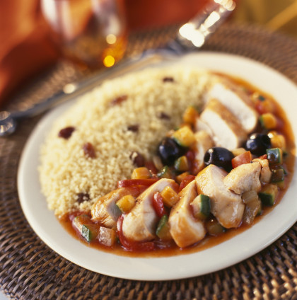 Moroccan Chicken with Cous Cous