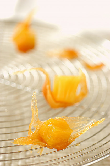 Caramelized Pineapple Cubes