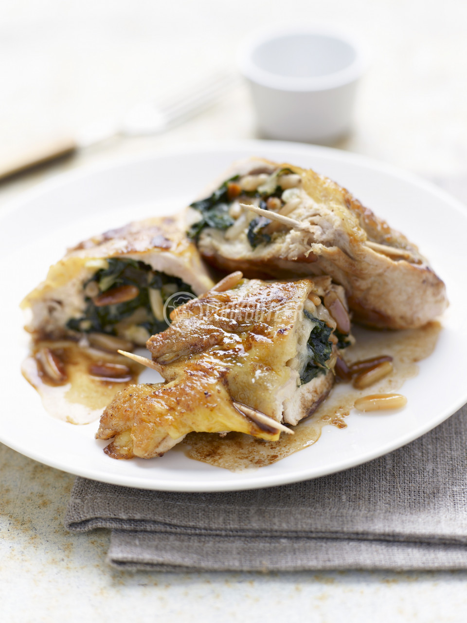 Spinach and pine nut Saltimbocca | preview